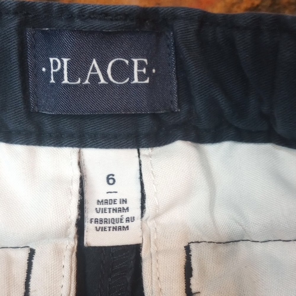 Classic Club By Dillards & Children's Place Navy Kakhi Pants - Modern Fit - Picture 9 of 10